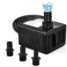 1450L/H  30W Submersible Pump Fountain Water Pump with 2.5M High Lift 3 Nozzles
