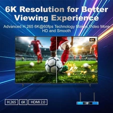 SuperBox S6 Max TV Streaming Box All Channels 6K UHD FAST SHIP AIR USA UPDATED