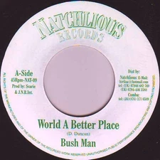 Bush Man - World Is A Better Place, 7", (Vinyl)
