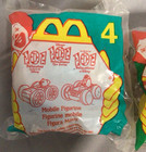 Vintage 1998 McDonalds 101 Dalmatians 5 Flip Cars, 4 sealed one not (2 number 5) — photo 3