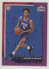 2018-19 Panini NBA Hoops Purple Jerome Robinson #244 0c1q
