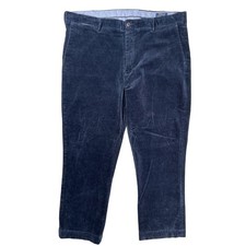 Polo Ralph Lauren Corduroy Pants Mens 40x30 Navy Blue Stretch Classic Fit