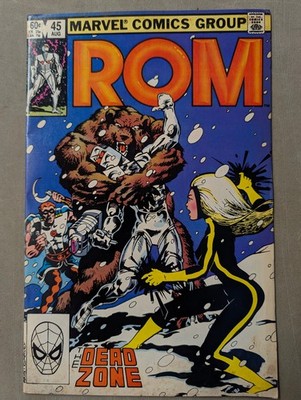 ROM Spaceknight #45, Marvel Comics, 1983.