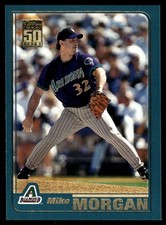 Mike Morgan 2001 Topps #211 Diamondbacks MLB READ FREE SHIPPING AutographDen