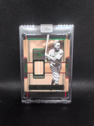 Jim Bottomley [Emerald] #LUM-JB 2025 Panini Three and Two Luminous Lumber card