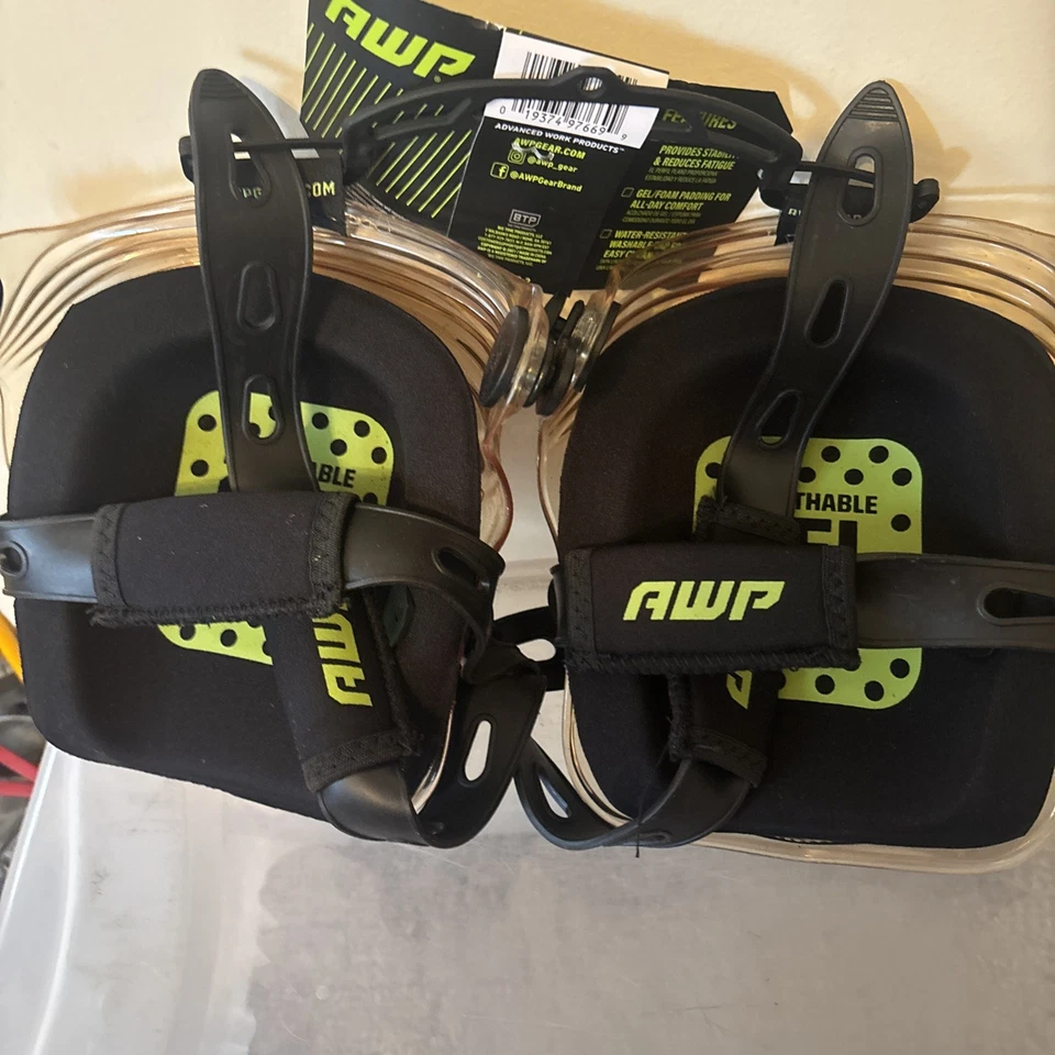 AWP Knee Pad Set Stabilizer & Flex Stabilizer Gel Padding New 1 pair - Image 2 of 2