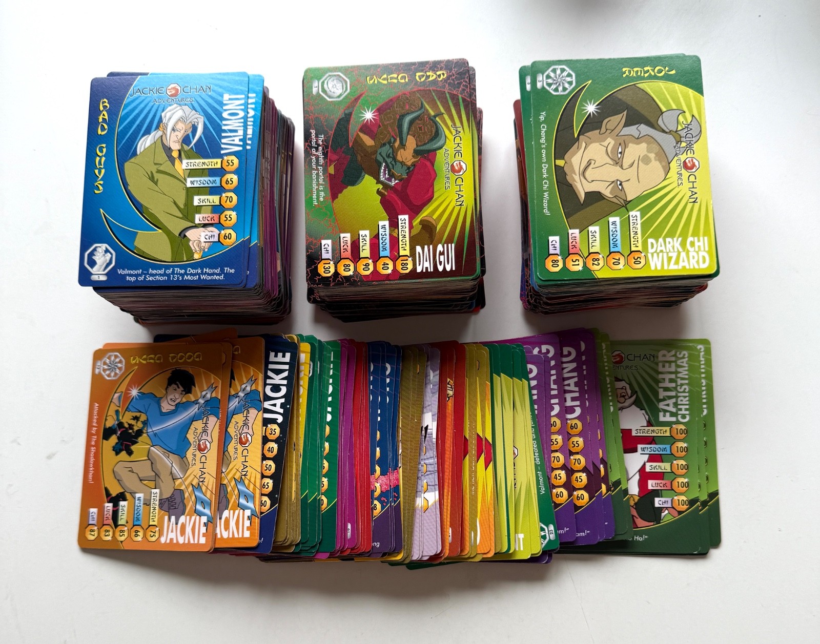 Tarjetas Jackie Chan Adventures 2003 - REGULAR - Christmas Boost Demon - Tú eliges