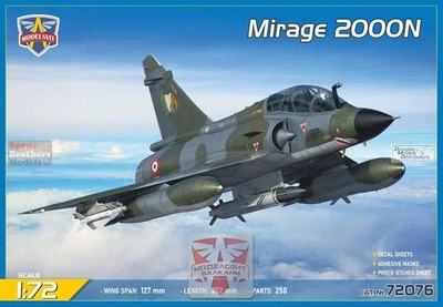 MDV72076 1:72 Modelsvit Mirage 2000N