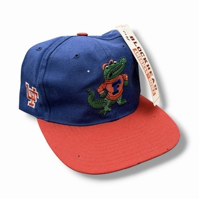 Vintage University Of Florida Gators American Needle Blockhead Snapback Hat Cap
