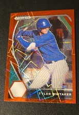 2021 Panini Prizm Draft Picks - Tyler Whitaker #PDP87 Red Velocity Prizm (RC)