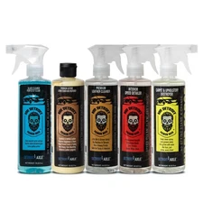 Mr. Detroit - 5pc Pro Interior Detailing Kit - Leather, Carpet, Glass Cleaner