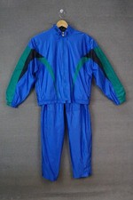 Vintage ASICS Gore Tex Two Piece Track Suit Nylon Women's Blue Size Large