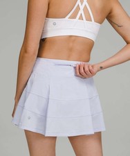 Lululemon Pace Rival Mid-Rise Skirt in Pastel Blue Size 8