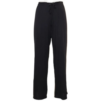 H&M, Pyjamahose, Größe: L, Schwarz, Elasthan/Polyester/Viskose, Einfarbig #ZBf