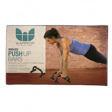 Warrior Angled Push Up Bars for Bodyweight Training New