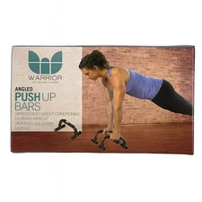 Warrior Angled Push Up Bars for Bodyweight Training New