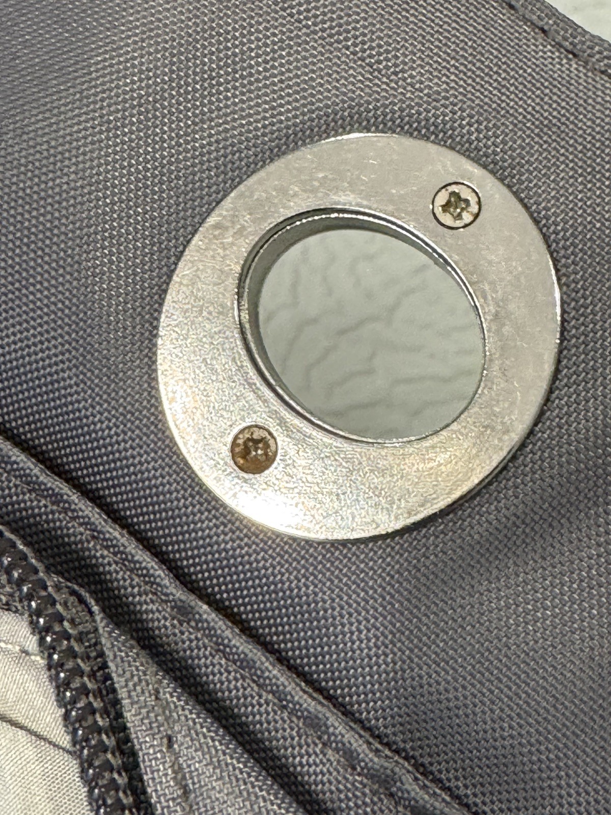 Baggallini Backpack Gray Convertible Strap Carry … - image 11