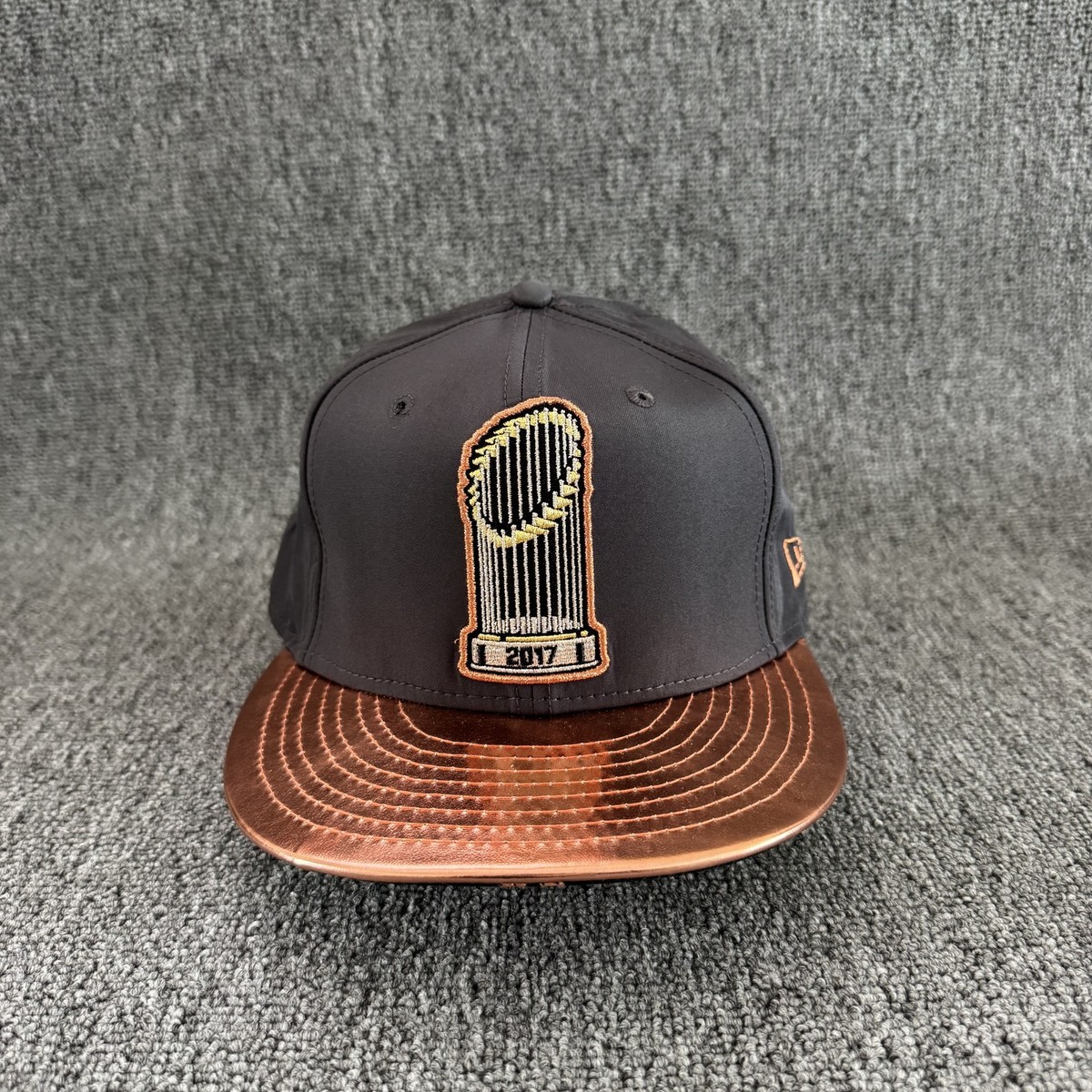 New Era 2017 World Series MLB Black Copper Hat Cap