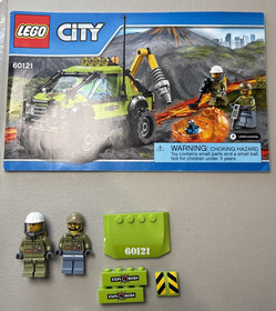 LEGO CITY: 60121 Volcano Exploration Truck 100% Complete