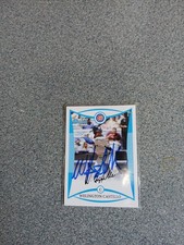Wellington Castillo Signed In Person 2008 Bowman Rc A5