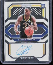 2020-21 Panini Prizm #RP-CSL Cassius Stanley Rookie Penmanship Prizms Silver