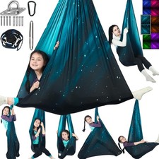 Sensory Swing for Kids Holds up to 300lbs Indoor  Outdoor Therapy Cuddle Swi...