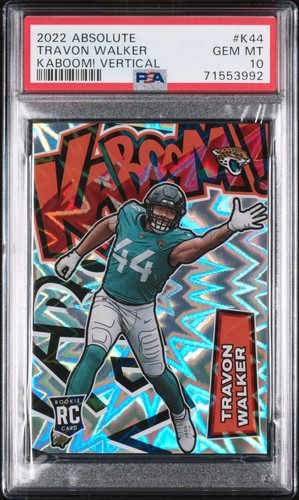 Travon Walker #K44 2022 Panini Absolute Kaboom Vertical card