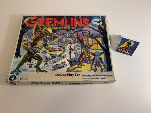 Gremlins Colorforms Adventure Set Made in 1984. This is a Deluxe Play
