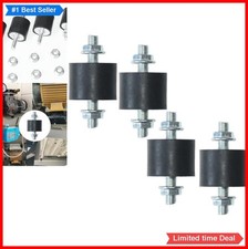Rubber Vibration Isolator Mounts 4pcs 29 x 20mm M8 Studs Shock Absorber for