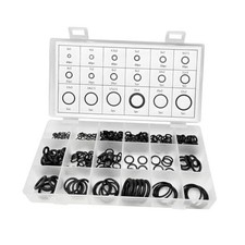 225PCS O-Ring Assortment Kit, 18 Sizes Heat Oil Resistant Sealing Gaskets,