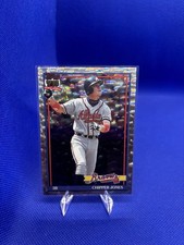 2026 Topps Series 1 Chipper Jones Crackle Foil 1991 Topps Atlanta Braves