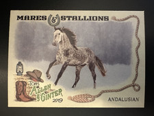 2019 Topps Allen & Ginter Mares and Stallions #MS-9 Andalusian Horse
