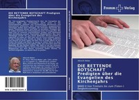Die Rettende Botschaft Predigten üBer Die Evangelien Des Kirchenjahrs Albrecht W