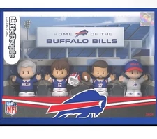 NEW Fisher-Price Little People Collector Buffalo Bills We Billieve Figures 2025