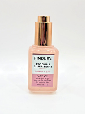   Findley Rosehip & Super Berry Face Oil 2oz   Hydrate & Glow  