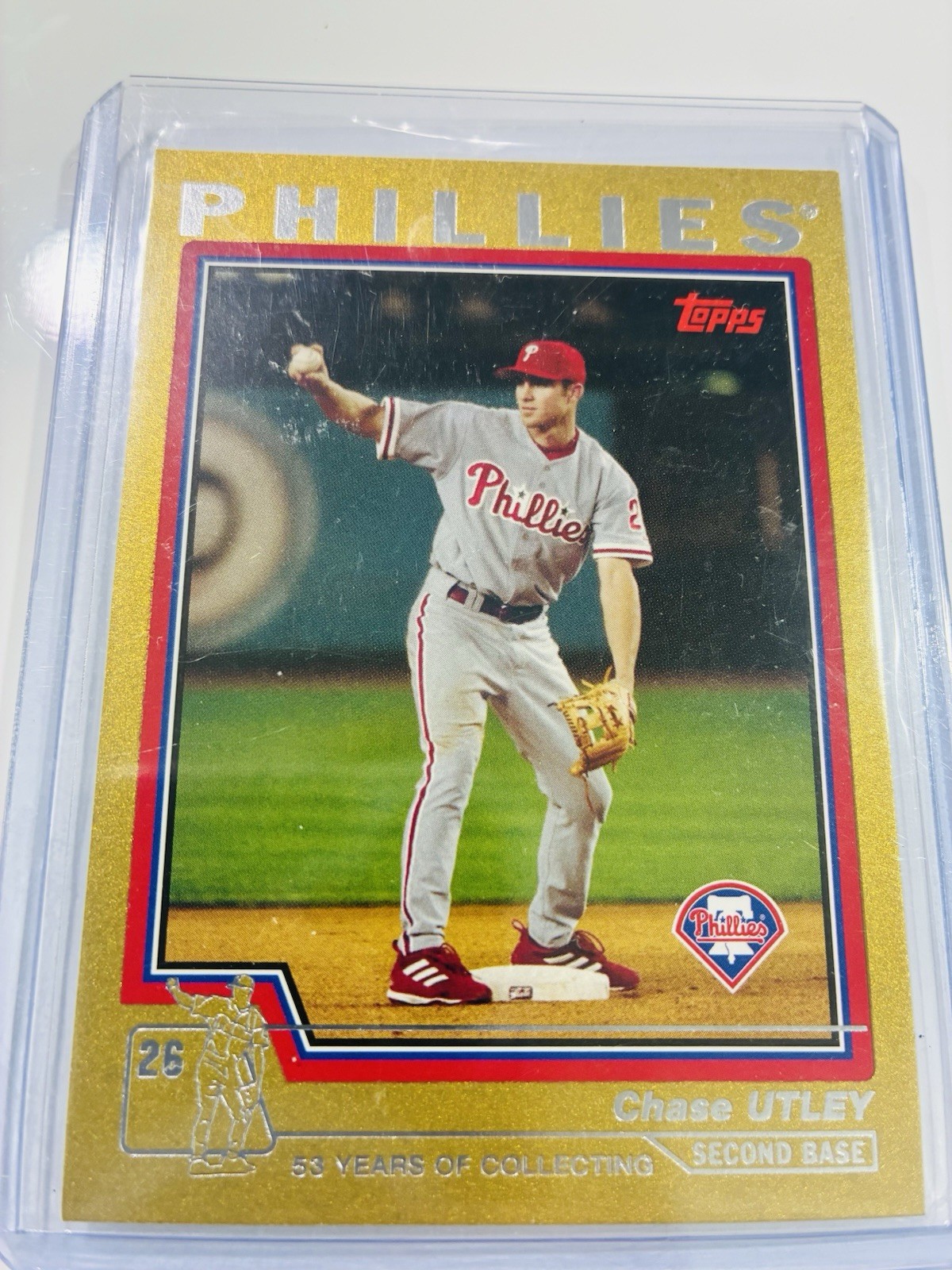 2004 Topps - Chase Utley #468 Gold /2004