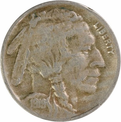 1919-D Buffalo Nickel VF Uncertified #147