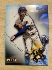 2021 Bowman Sterling Prospects #BSP-24 Hedbert Perez