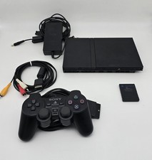 PlayStation 2 Slim Bundle With 6 Games 1 Controller. TESTED