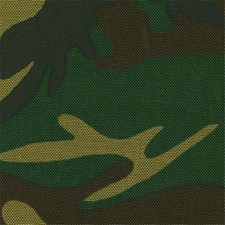 Cordura 1000 787 Nylon Polyurethane Coated Fabric Woodland