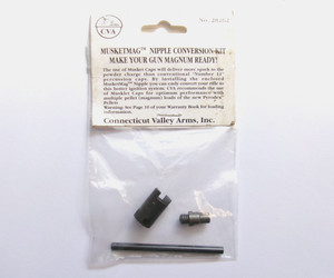 MUSKETMAG NIPPLE With Wrench - 6x1 Threads (Steel) - Traditions, CVA Rifles