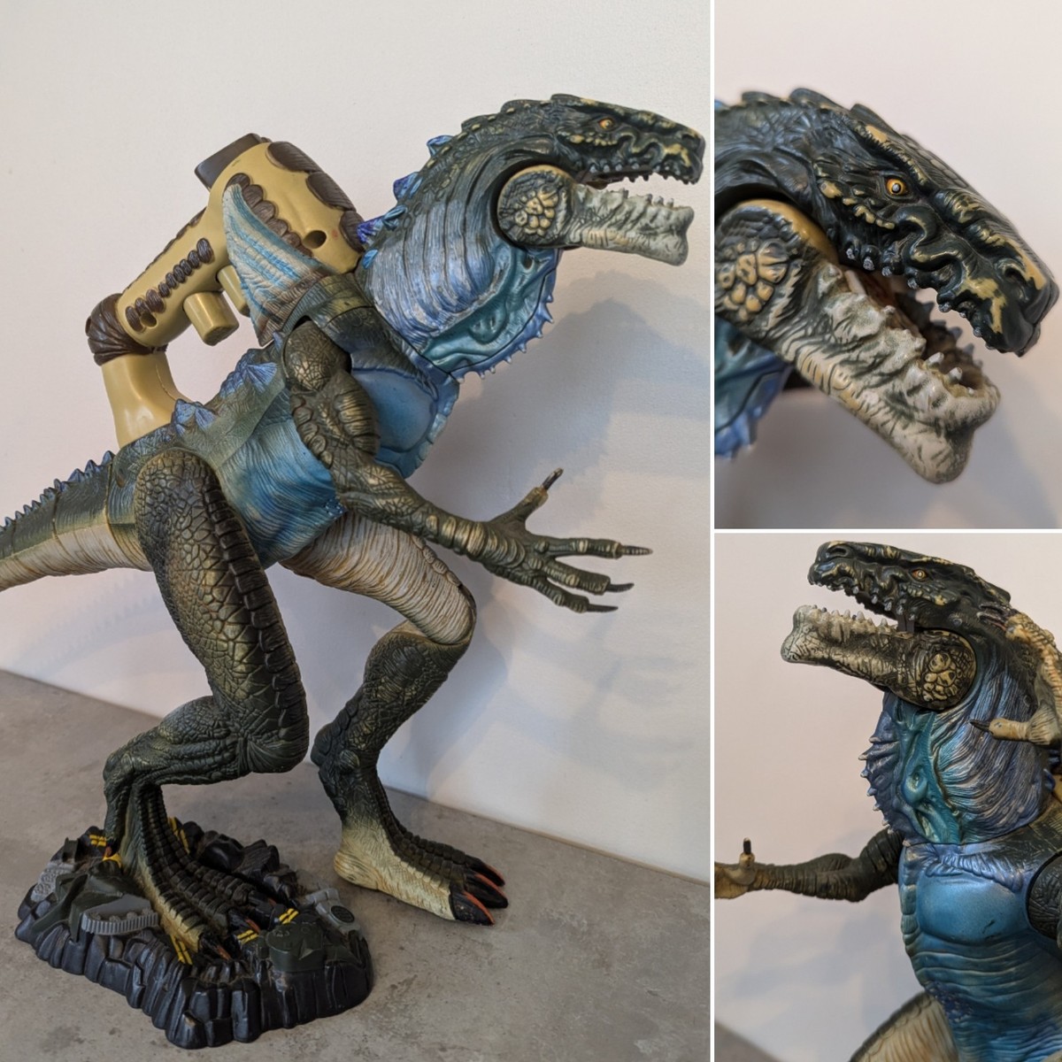 ゴジラ ELECTRIC BATTLE ACTION 8 Godzilla Electronic Battle Action 8 Heavy Hitter Toy Biz Action