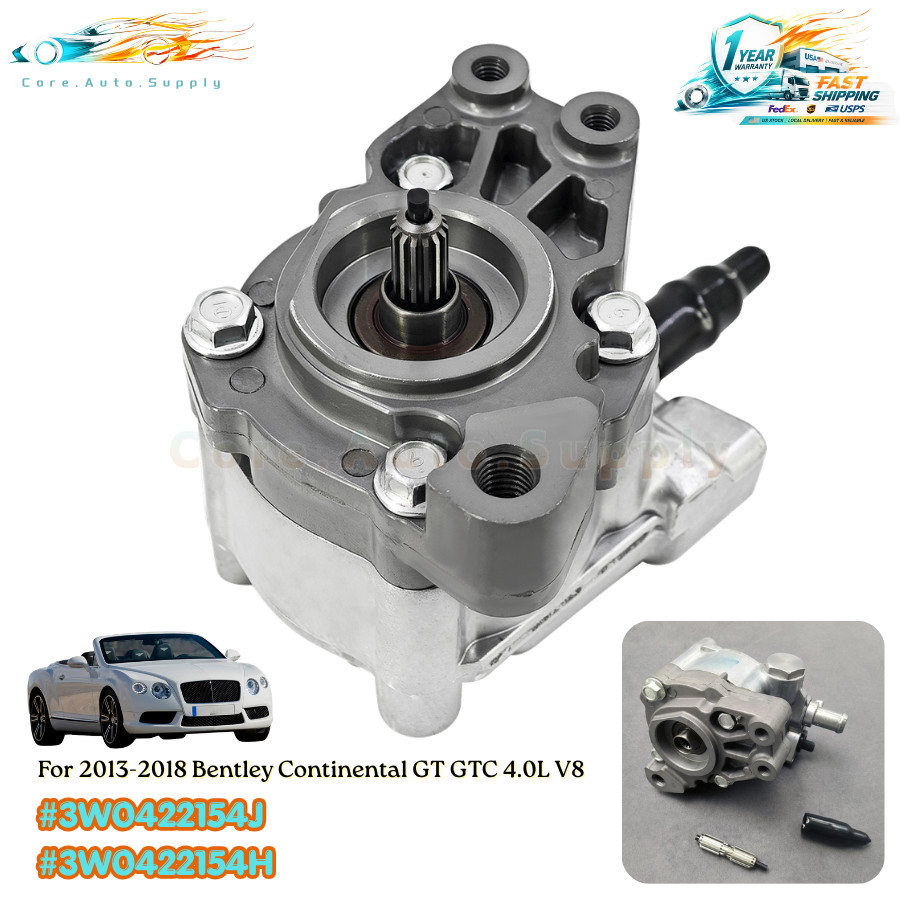 Bentley Continental GT 2013-2018 Power steering pump P/N 3W0422154J