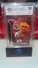 PATRICK MAHOMES 2019 SAGE ASPIRE BECKETT 10 CHIEFS