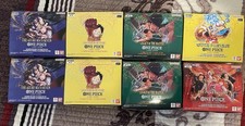 One Piece Empty Booster Boxes Excellent Preowned Condition Lot Of 8