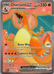Charizard ex 183/165 Scarlet & Violet 151