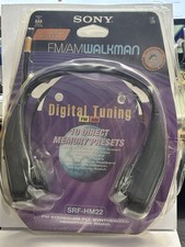 Sony SRF-HM22 FM/AM Walkman Portable Radio Headphones