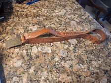 Leather Belt Vintage 40 Full Length