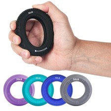 Hand Grip Strengthener, Grip Strength Trainer, Finger Exerciser for Men  Wom...
