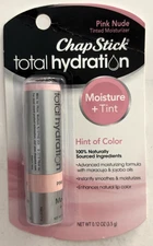 ChapStick Total Hydration Moisture + Tint Pink Nude Tinted Lip Balm